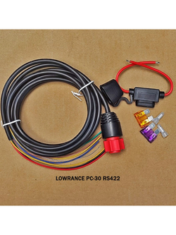 Кабель питания и передачи данных PC-30 RS422 для Lowrance HDS, Elite Ti / Ti2. Replacement 000-0127-49