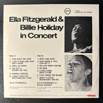 Ella Fitzgerald & Billie Holiday ‎– In Concert (Германия 1967г.)