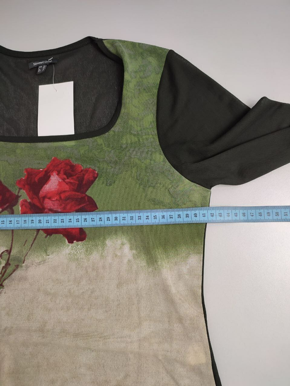 Блузка Street One с принтом 44 размер