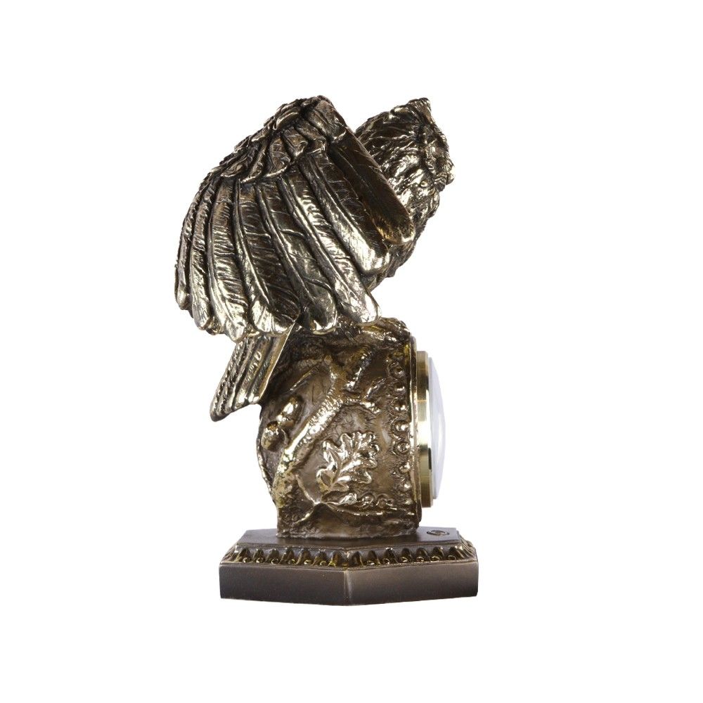 Часы настольные Флайт Бронза