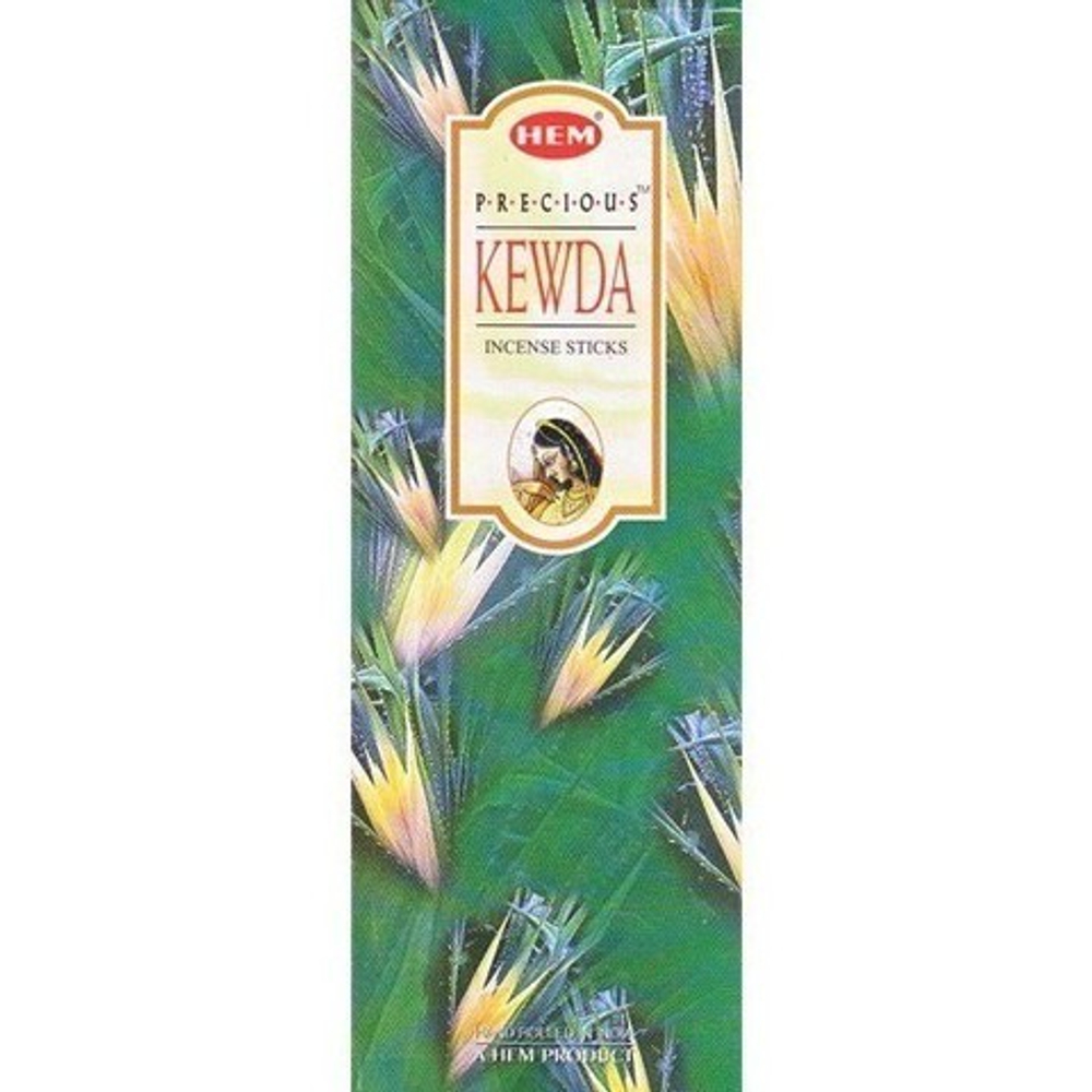 HEM Precious Kewda шестигранник Благовоние Драгоценная Кевда