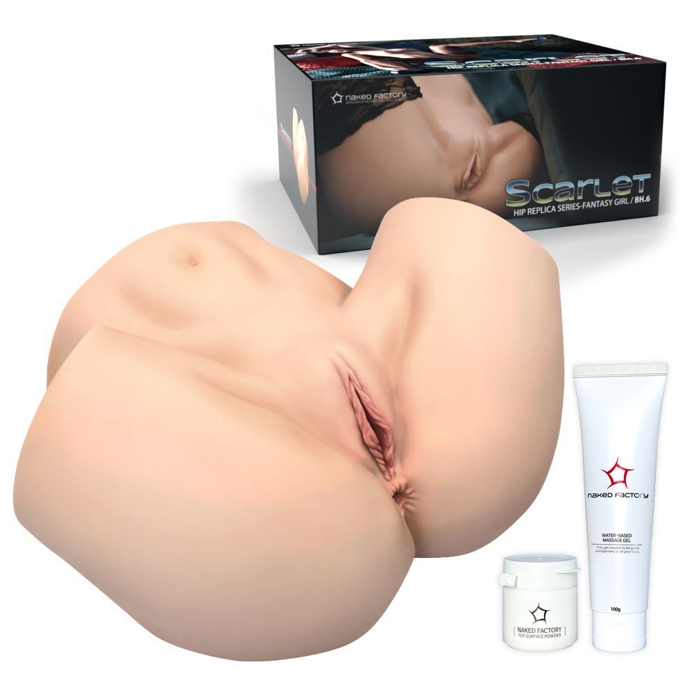 Мастурбатор-полуторс Naked Factory Scarlet (Цвет: телесный)