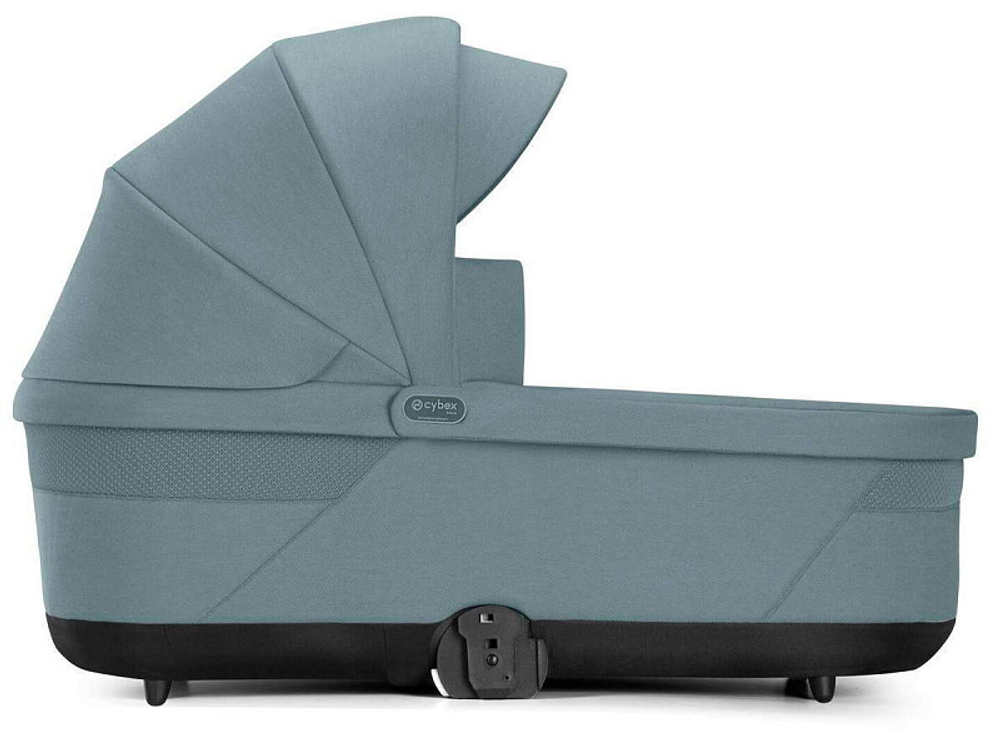 Коляска Cybex Balios S Lux TPE complete Cloud G Lava Grey 3 в 1 Stormy Blue с дождевиками
