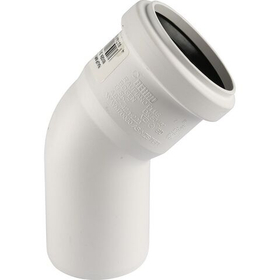 Отвод для внутренней канализации Рехау 40 х 45°