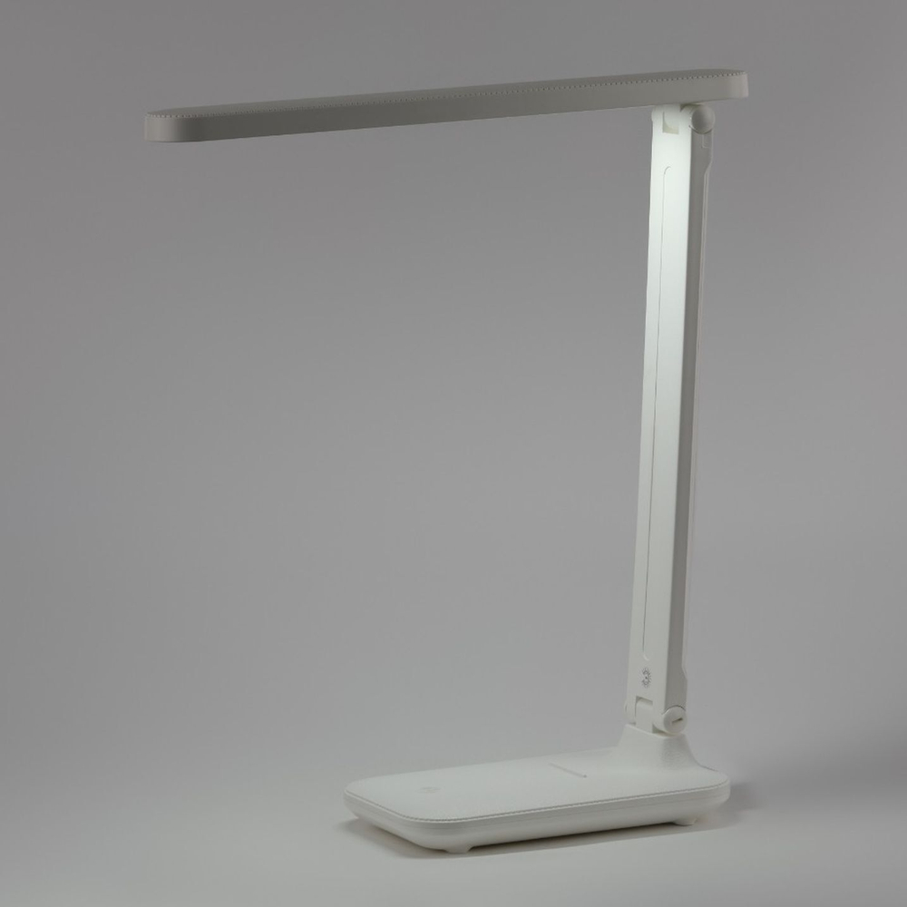 Светильник настольный аккамуляторный, складной, LED, 5 Вт, с USB, белый, Эра, NLED-495-5W-W, Б005147