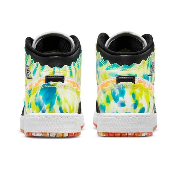 Иордания Air Jordan 1 Детские баскетбольные кроссовки МИД Топ Юнисекс