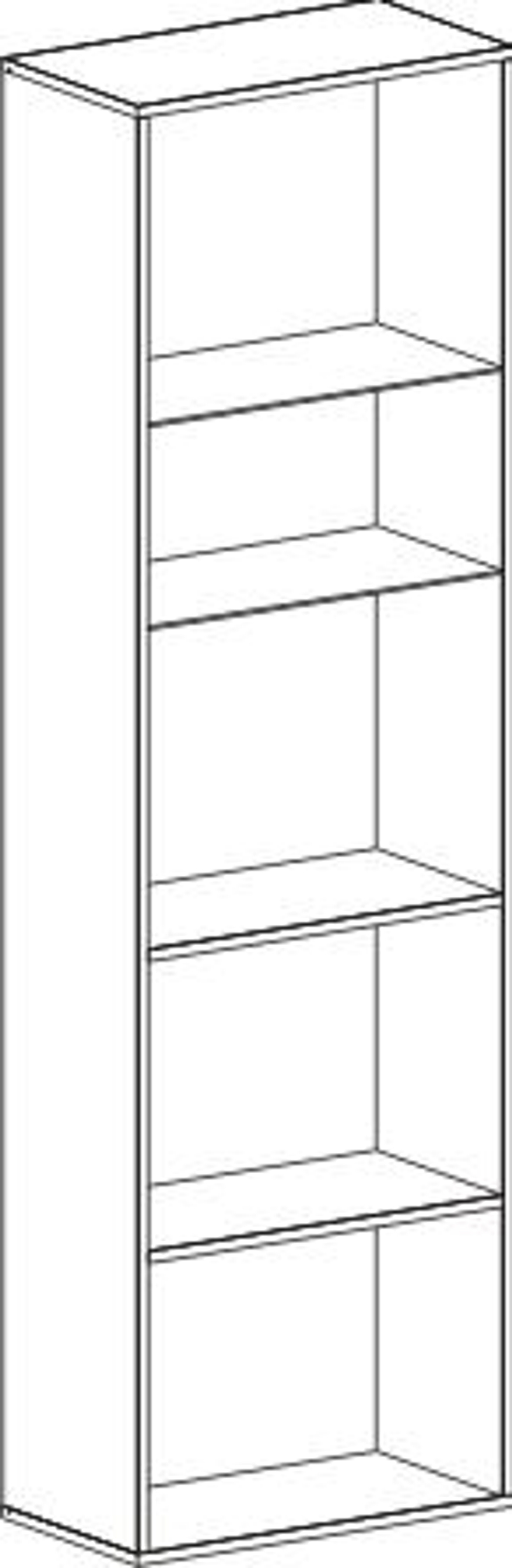 Шкаф-витрина "Кёльн" 1960 Белый Аляска / Белый глянец