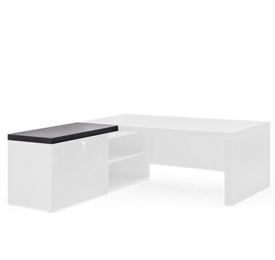 TITANO Топ приставки/опор.тумб ЧЕРНОЕ ДЕР.