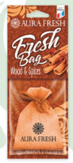 Аром-р AURA FRESH FRESH BAG WOOD AND SPICES  Ароматизатор воздуха мешочек