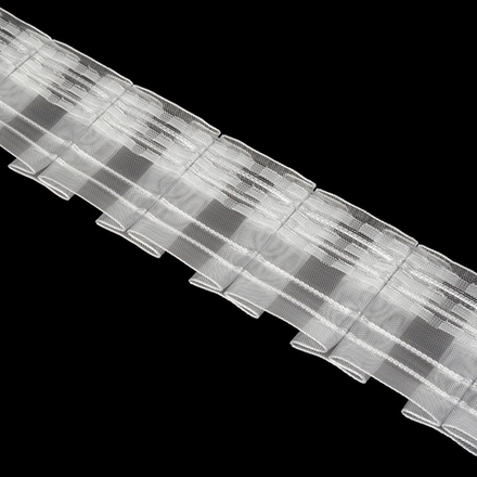 Шторная лента Oz-Is арт. 4397 МР, бантовые складки, коэф сборки 1:2,5, цвет прозрачный (ширина 80 mm)