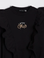 Леопардовый костюм для девочки на осень