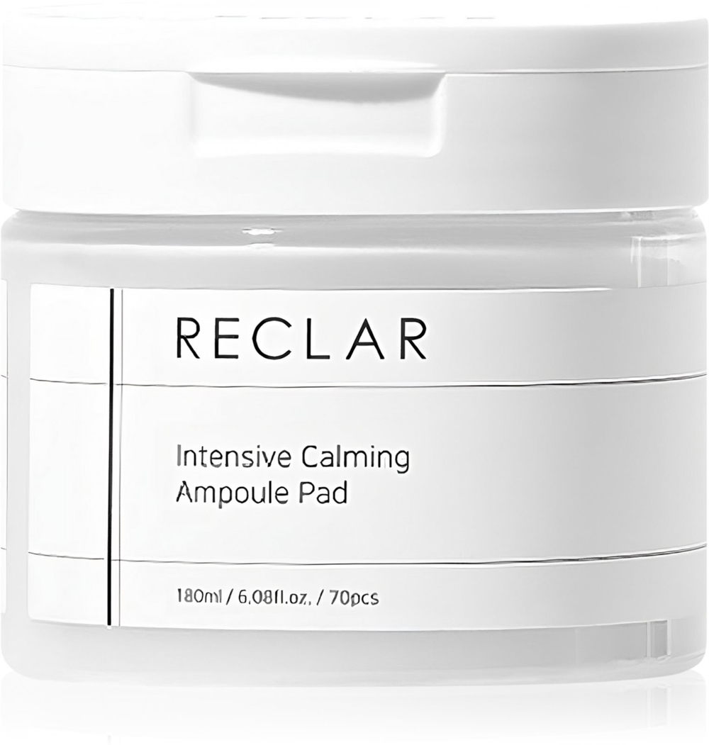 RECLAR Calming Ampoule Pads - отшелушивающие подушечки для лица /  70 szt.   / GTIN 745114283665