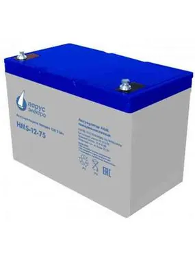 Аккумуляторы Парус Электро HMS-12-75 - изображение 1 Аккумуляторы Парус Электро HMS-12-75 - фото 1