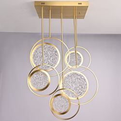 Дизайнерская люстра на штанге ЛУНА lighting collection L60