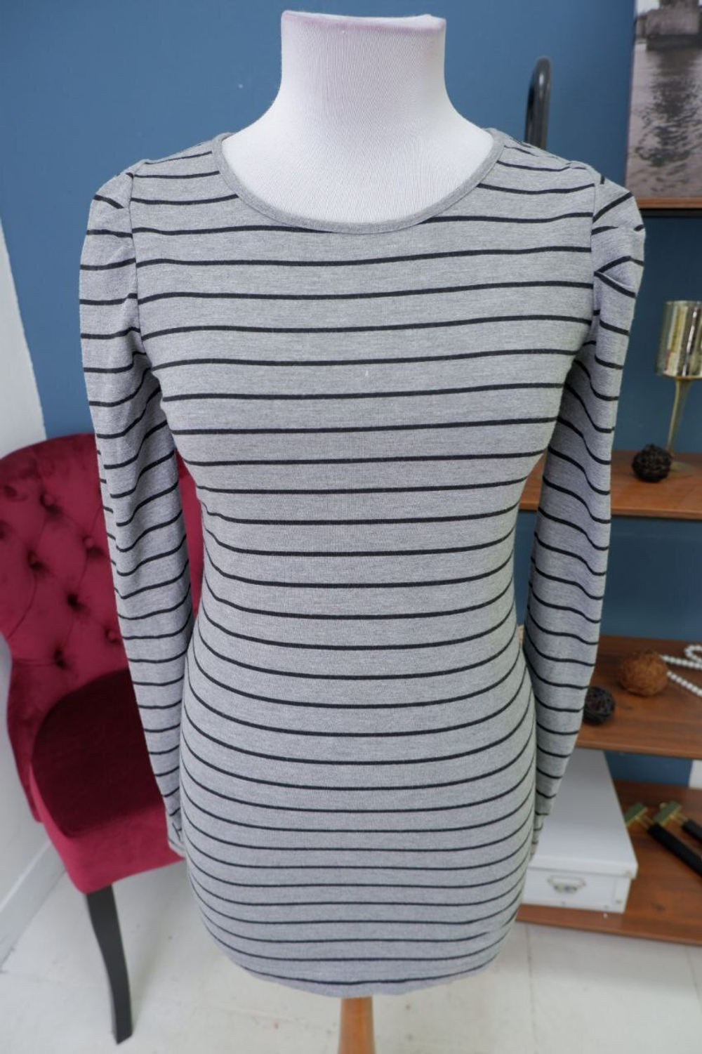 Джемпер Camaieu в полоску 40-42 размер