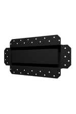 Решетка вентиляционная SGR 250x100 окраш.сталь Matt black ERA