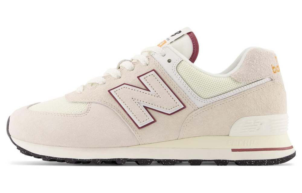 574 New Balance 'Beige Burgundy'