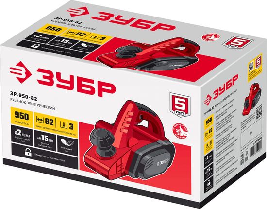 Рубанок "ЗУБР" ЗР-950-82
