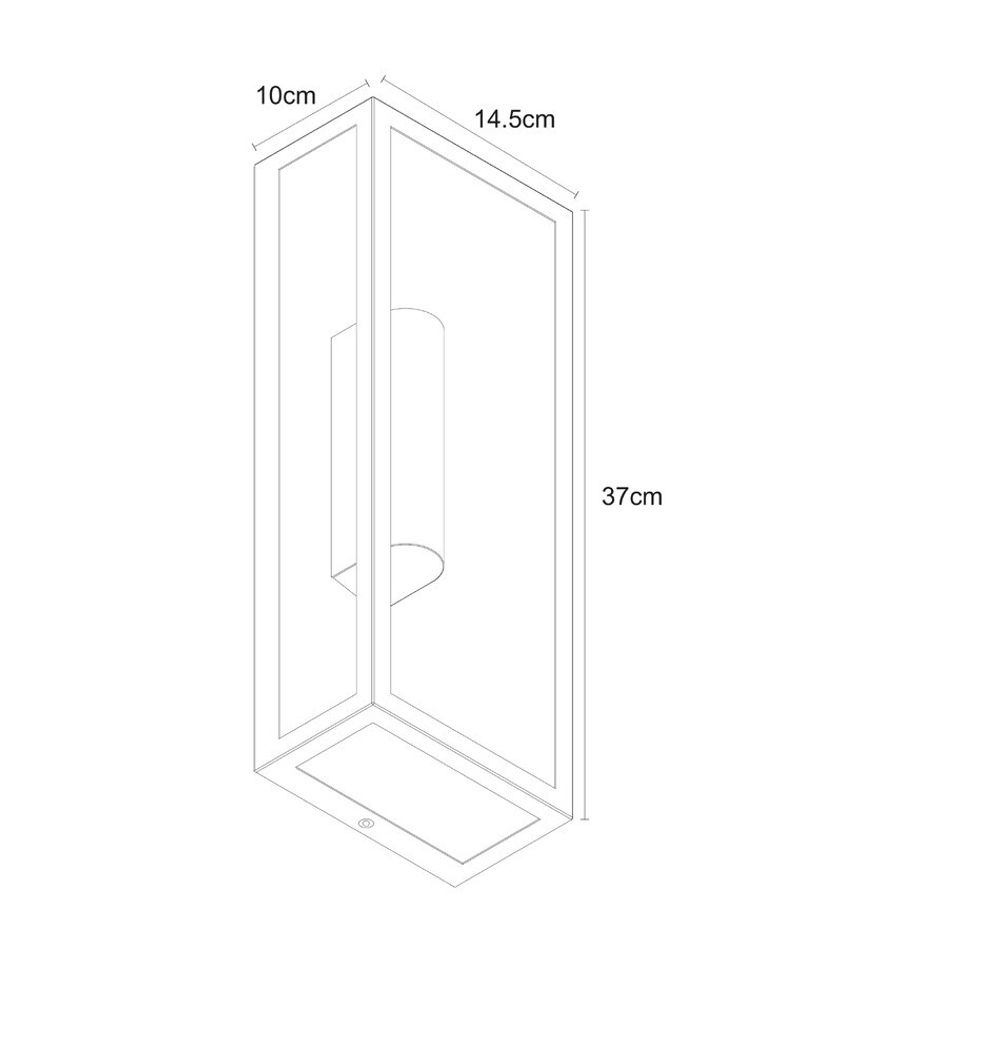 Уличный настенный светильник Arte lamp