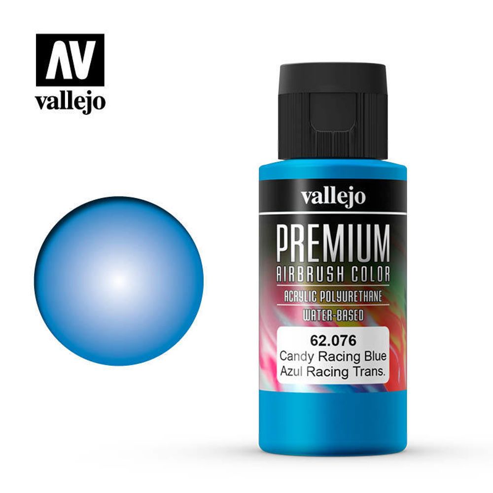 Premium Color 60ml. 076-Candy Racing Blue