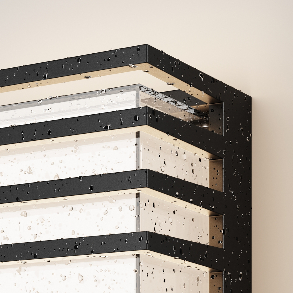 Уличный настенный светильник Outdoor O020WL-L10B4K