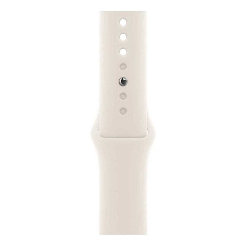 Умные часы Apple Watch SE 3 2025, 44 мм, алюминий цвета "Starlight", Sport Band "Starlight", размер M/L (MEHJ4)