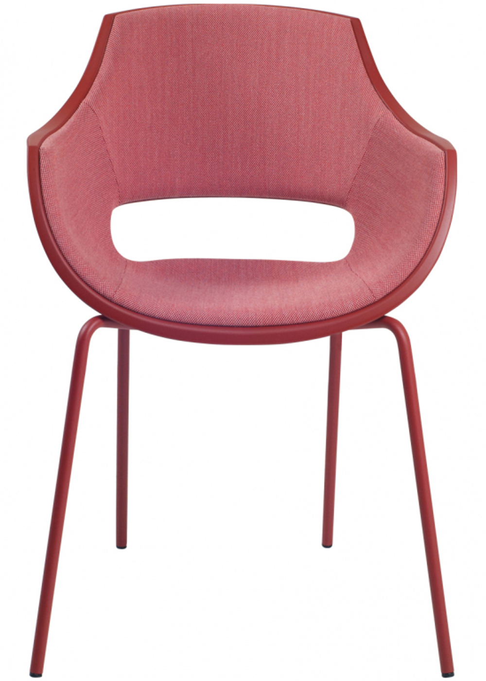 Кресло пластиковое с обивкой Papatya Opal-ML Pro Soft