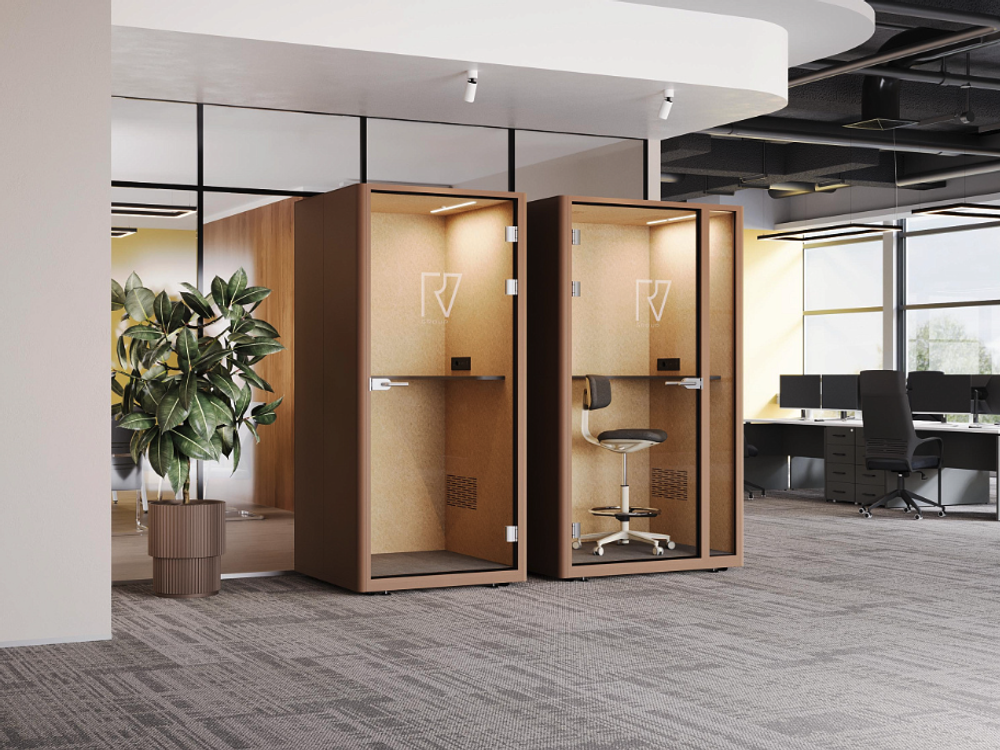 Акустическая кабинка СаундКуб з/с-стекло SDC-2.2-GL