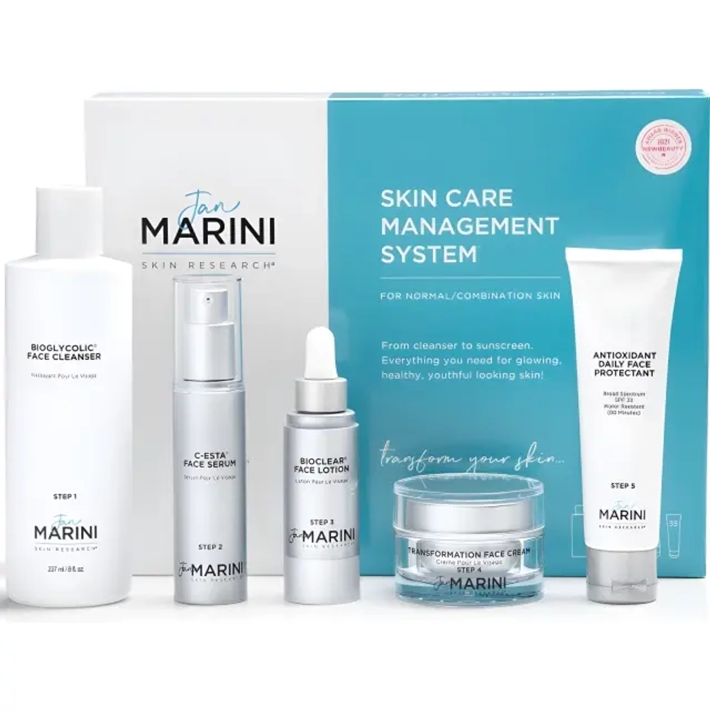 Система ухода для нормальной и комбинированной кожи с SPF33