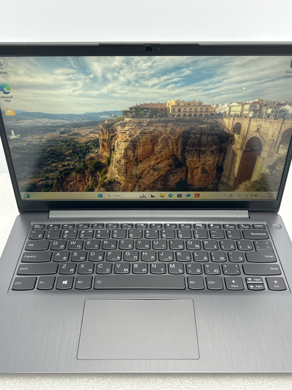 Ноутбук Lenovo IdeaPad 3 14ITL6 (82H7004XRU) 14"/Intel Core i3-1115G4/RAM 8GB/SSD 512GB/Intel UHD Graphics/1920x1080/IPS/DOS/Подсветка кл-ры: LED/серый. Состояние: C1