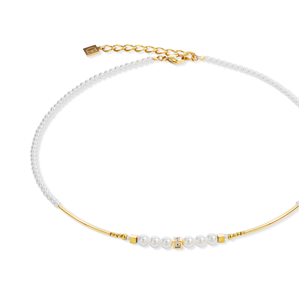 Колье Coeur de Lion White-Gold 4312/10-1416
