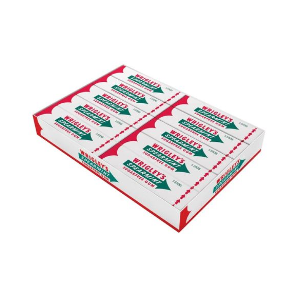 Жевательная резинка Wrigley’s Spearmint без сахара, 13 г х 20 шт