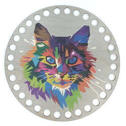 Донышко Принт Детское 15см Дизайн в ассортименте