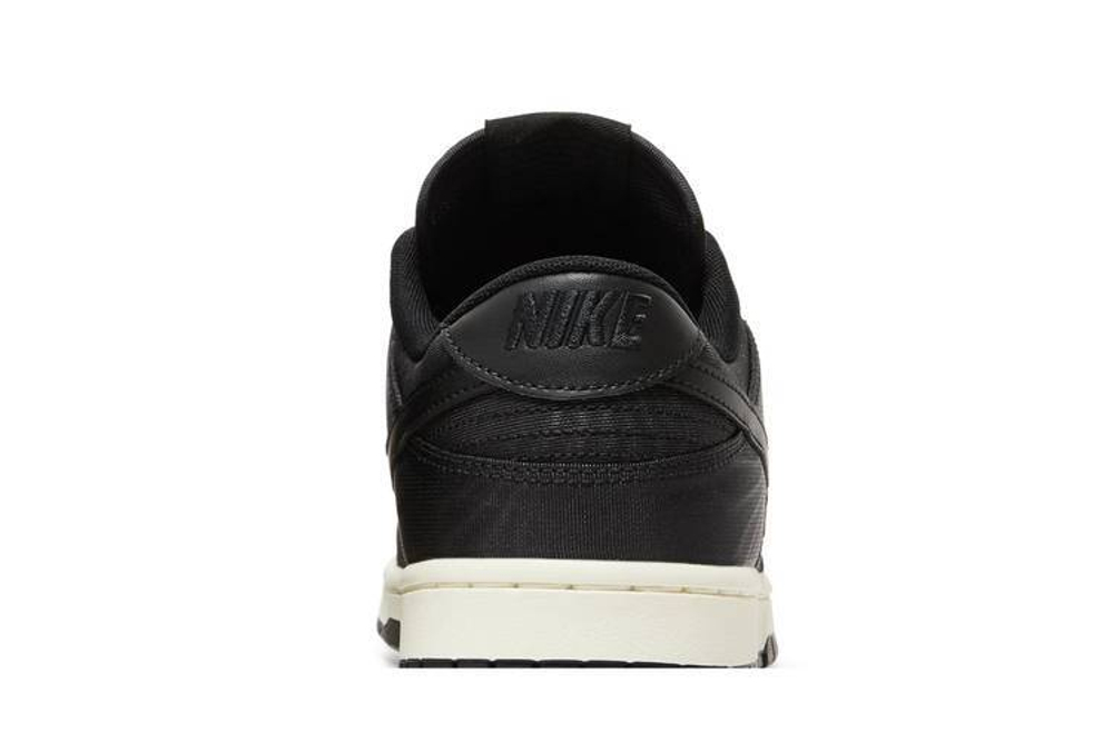 Кроссовки Nike Dunk Low Black Canvas