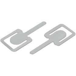 Скоба металлическая ЭРА SMK-KK-25-100-MP монтажная кабельная прямой монтаж 25мм 100шт