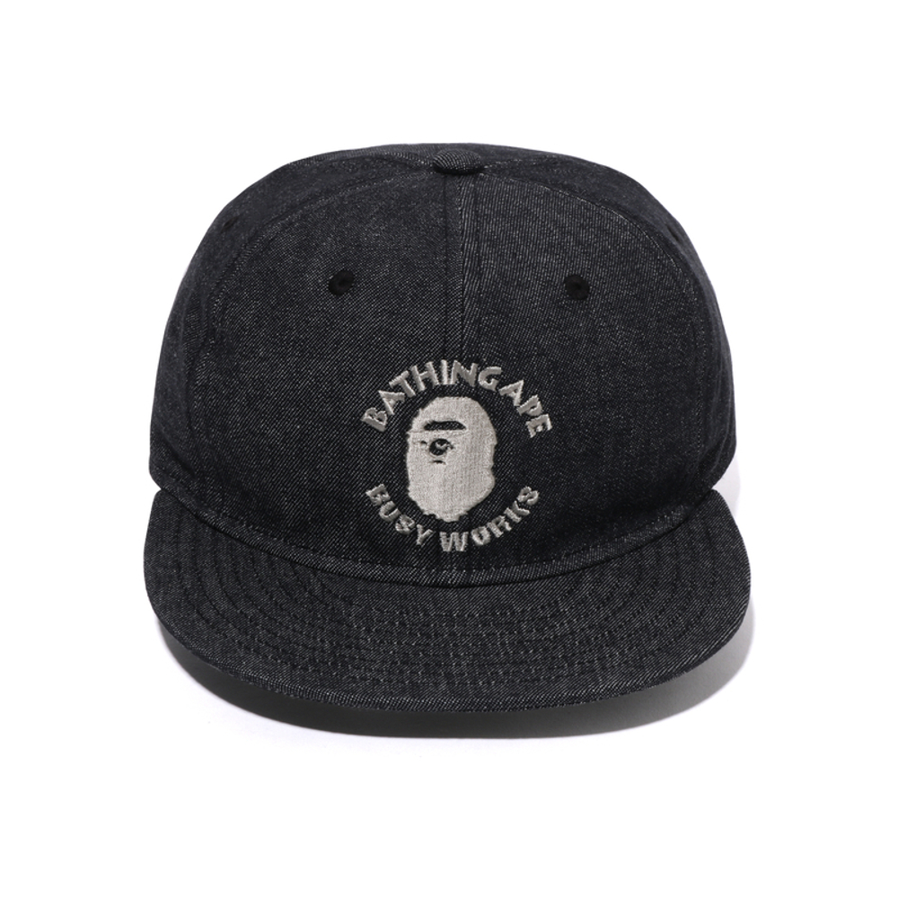 A Bathing Ape Bathing Ape Logo Denim Cap
