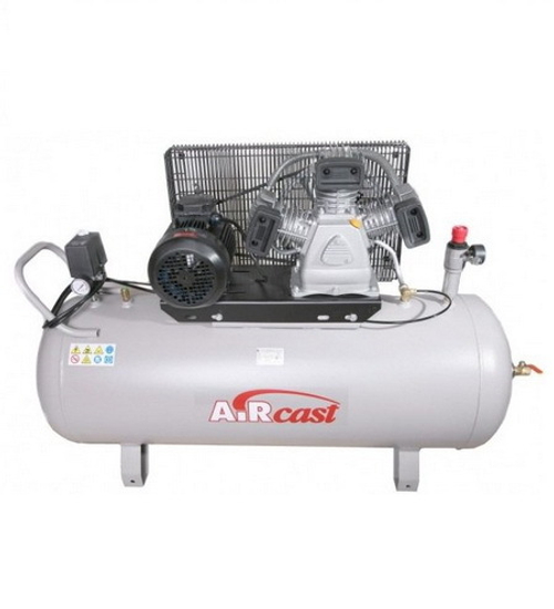 Компрессор Ремеза C-200LB40 (380В) горизонтальный с ременным приводом