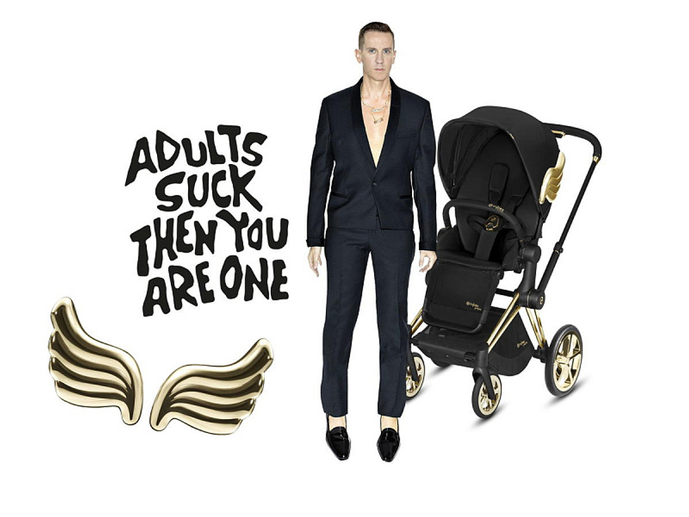 Коляска 2 в 1 Cybex Priam IV 2 в 1 Jeremy Scott Wings