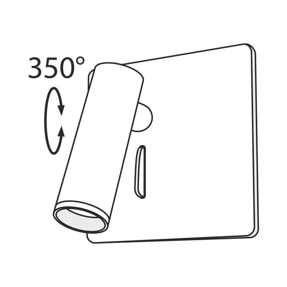 Настенный светильник (бра) Technical C040WL-L3W3K