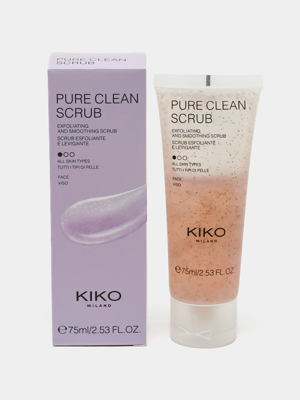 скраб для лица KIKO MILANO Pure Clean Scrub