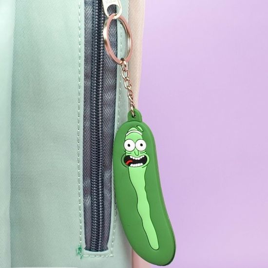 Брелок "Рик и Морти" огурчик Рик