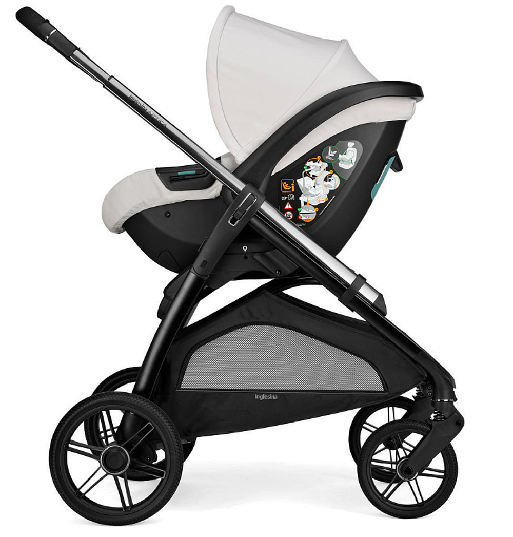 Коляска Inglesina Aptica Darwin i-Size System Quattro 4 в 1 2025 Opal Ivory