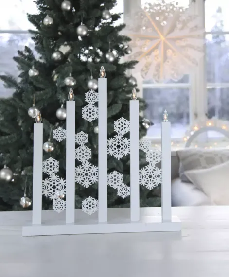 Светильник декоративный Снегопад 47х46 см., белый, Star Trading (658-00)