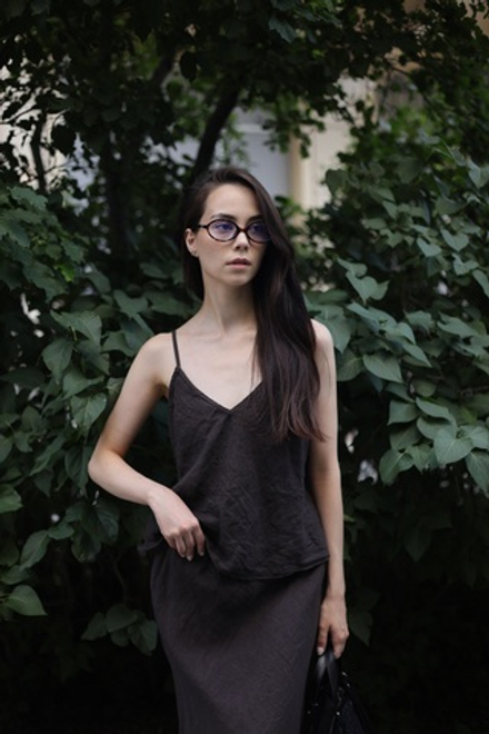 костюм: топ и юбка