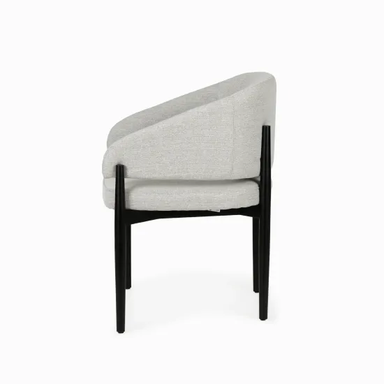 Обеденный стул Daisy цвет серый