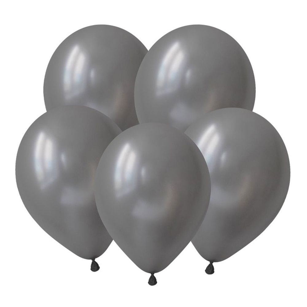 DB 12&quot; Металл Серебро / Silver / 100 шт.