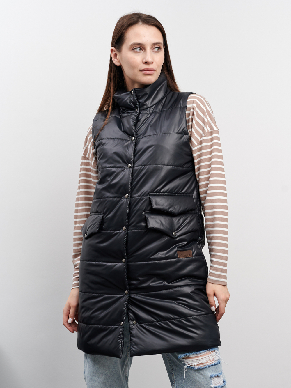 Жилет женский "Наоми" черный