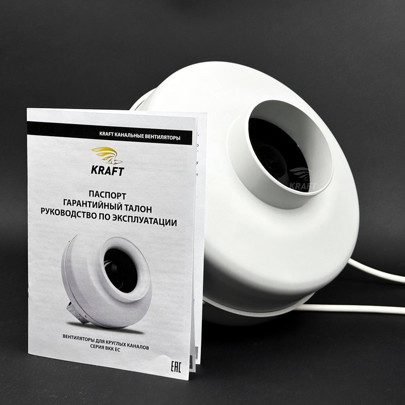 Вентилятор канальный ВКК-100 EC