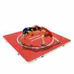 Надувной акробатический мат «Квадрат Базовый» для клуба 4×4×0,1 м