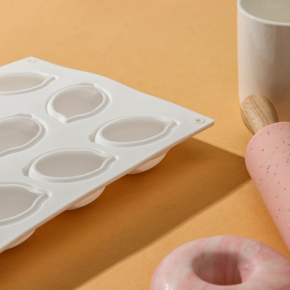 Форма силиконовая ЛИМОНЫ, 15 яч 29*17*3,2 см